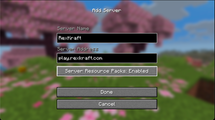 Enter IP and Connect